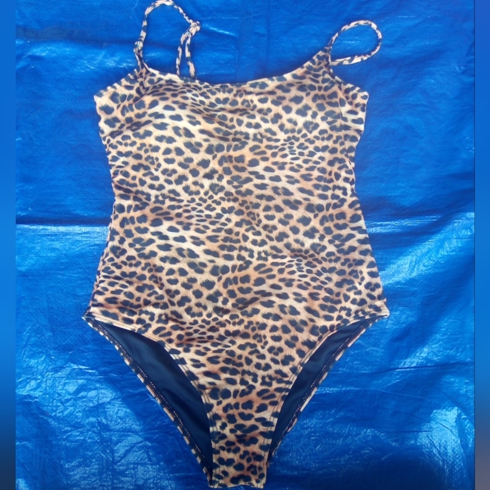 Leopard Print Bathing Suit